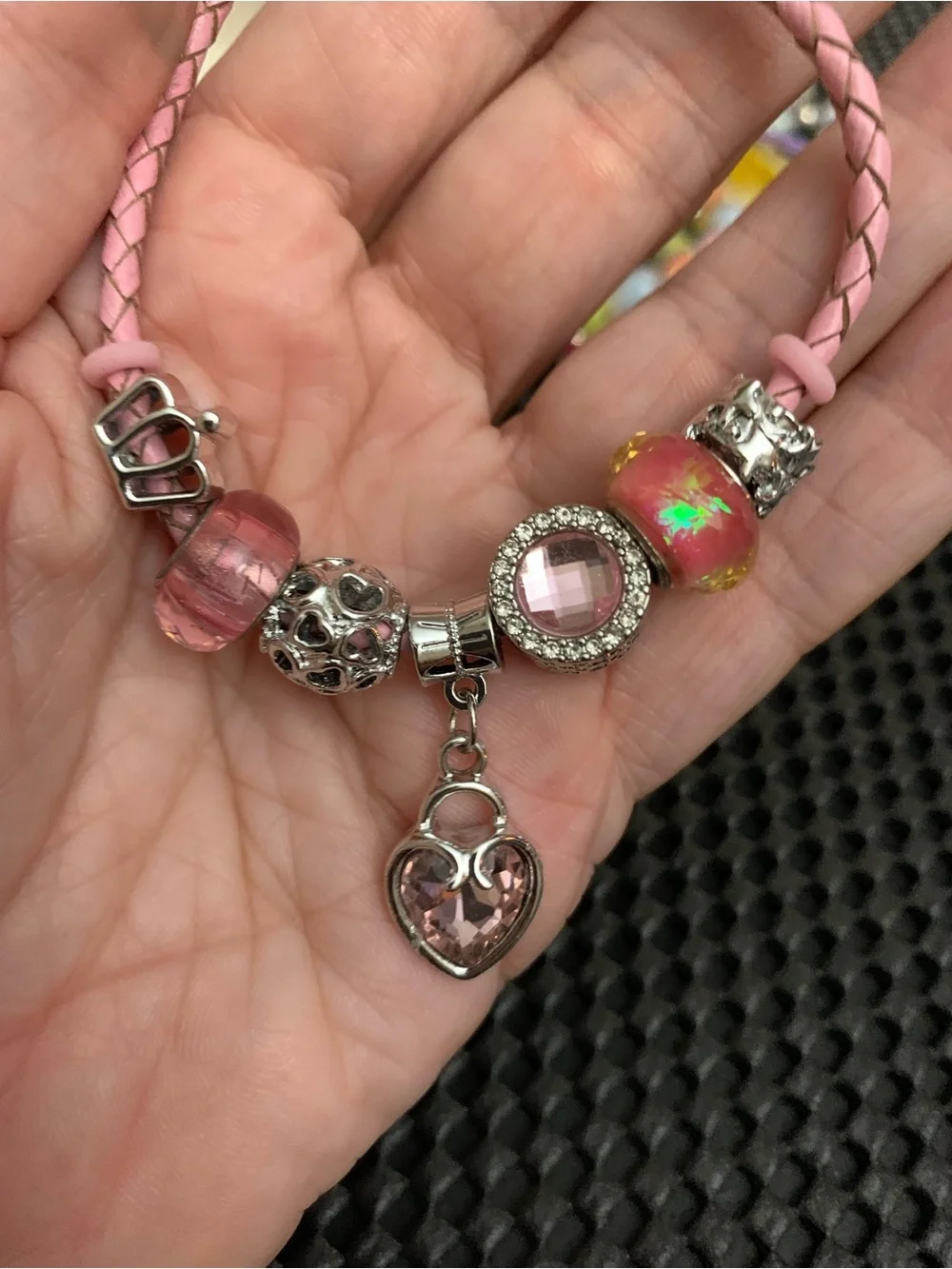 Kids Pastel Bracelet Bundle!! Three Character Braclets & One Charm Bracelet!!